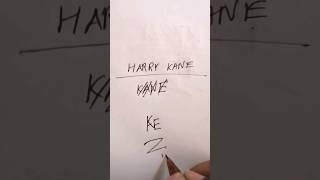 Design of name HARRY 'KANE' #shorts #art #namedesign #ideas