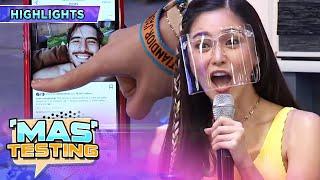 Department of Happiness asks Kim to like Gerald's Instagram Posts | It's Showtime Mas Testing