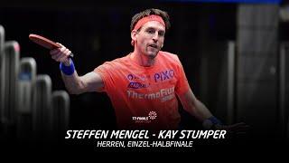 Steffen Mengel - Kay Stumper I Herren, Einzel-Halbfinale I TT-Finals 2024 Erfurt | 4K Courtcam