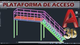 PLATAFORMA : AUTOCAD 3D MODELADO PASO A PASO 