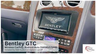 Got A Bentley? You Need This DMX8021DABS Wireless CarPlay, Rear Camera #bentley #carentertainment