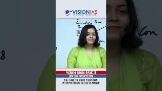 Toppers on Essay | Topper tip by Ms. Vidushi Singh, AIR 13, UPSC CSE 2022| TIP #306