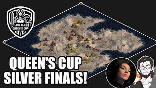 Low Elo Queen's Cup Silver Finals! Lana vs Gigi - co-cast w/ Lexi! | Age of Empires II | LEQC