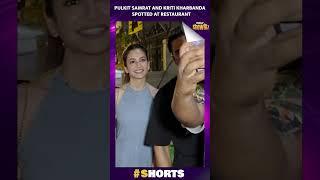 Pulkit Samrat and Kriti Kharbanda spotted at restaurant #pulkitsamrat #kritikharbanda #shorts