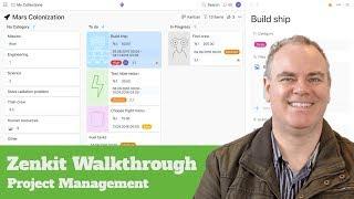 Zenkit Project Management Walkthrough