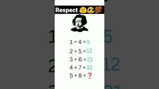 Respect  #shorts