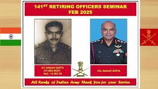 Retiring Officers, February 2025