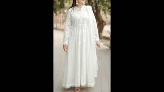 White frocks design #summer #viralvideo #trending #hottrend hottr