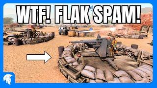 WTF! ENEMY FLAK SPAM! - 4vs4 - British Forces - Company of Heroes 3
