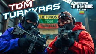 LIVE -  LIETUVOS PUBG MOBILE TDM TURNYRAS   - 1 VS 1- M416 - 2024 RUDUO