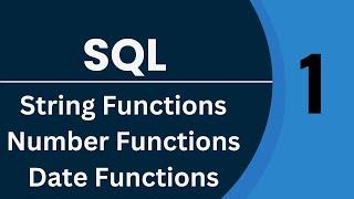 SQL String Functions in Snowflake | SQL Videos - 1