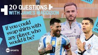 "ROONEY IS THE BEST PREMIER LEAGUE PLAYER EVER"  | 20 Questions with James Maddison 