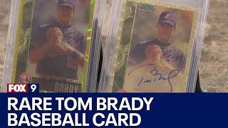 MN collector gets rare Tom Brady baseball card that could be worth over $1 million