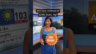 Ozone Action Day - Air Quality Alert. #QuickCast #Austin 8.30.23