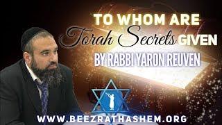 To Whom Are Torah Secrets Given? - MUSSAR Pirkei Avot (138)