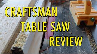 Craftsman Table Saw Review | Season 3 Episode 60