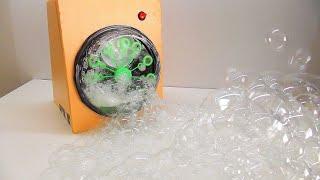 How to Make a Bubble Machine with Motor at home