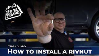 Helpful Tips On Installing Rivet Nuts on Subaru Outback Sliders / Steps