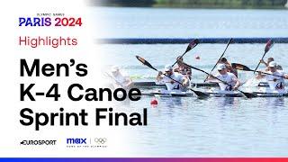 SO CLOSE!  | Men's K-4 500m Canoe Sprint | #Paris2024