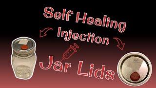 How to Make Self Healing Injection Jar Lids  for Growing Mushrooms