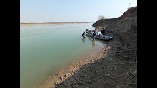 eDNA sampling - the lost Syr Darya shovelnose. The Syr Darya river (Angren river area) 13.03.2025