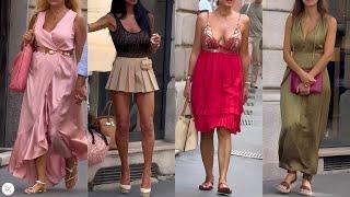 Summer Chic Style 2024  Milan Street Fashion  Discover the Uniqueness of Italian Fashion