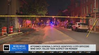 Baltimore officers identified in teen's shooting, and more top news