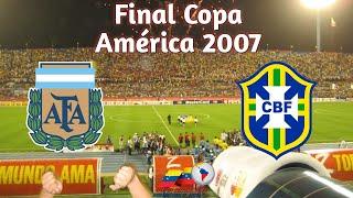 BRASIL VS ARGENTINA/ COPA AMÉRICA 2007/ EN EL PACHENCHO ROMERO DE MARACAIBO