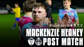 "I'm delighted'" | MACKENZIE HEANEY | INTERVIEW | Warrington Town 0-3 South Shields FC