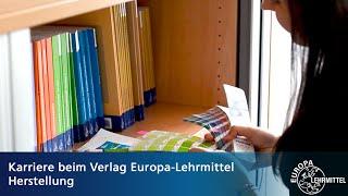 Karriere beim Verlag Europa-Lehrmittel | Herstellung