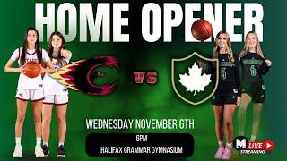 Halifax Grammar School Home Opener vs Citadel High School Regular Season November 6th