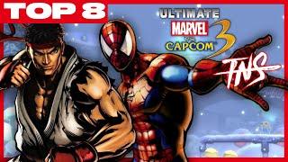 TNS UMvC3 #157 Tournament (Spider-Man Captain America Ryu Jill Wolverine) Top 8 Tourney Marvel 3