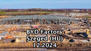 BYD factory - Szeged (Hungary) - December 2024