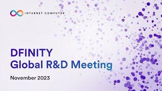 Global R&D Nov 2023 - ckETH, Zero to Dapp, Auditable SNSs, IC WebSockets