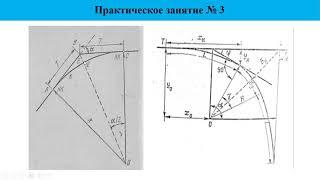 Автомобильные дороги практическая работа №3 Расчет элементов круговых кривых