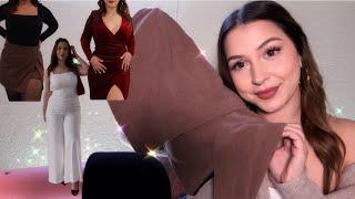 ASMR Whispered Clothing try on Haul  (fabric sounds)