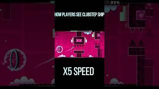 How Players See Clubstep Ship - X5 Speed #shorts