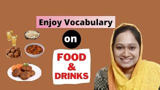 Food and Drink Related English Vocabulary with Bengali Meaning / 5 Minutes Easy Learning