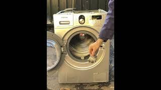 Brick in a washing machine: Samsung Ecobubble