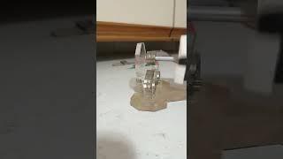 magnetically supported solar powered engine experiment 1.