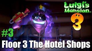 Luigi's Mansion 3 - Walkthrough #03 - Floor 3 The Hotel Shops