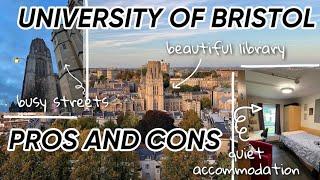 UNIVERSITY OF BRISTOL PROS AND CONS || honest review from a study abroad student