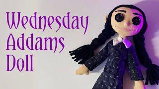 I Made Wednesday Addams Into a Coraline Doll (DIY)