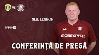 Lennon: "Cunosc istoria acestui derby" | Conferința de presă