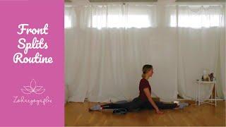 Front Splits Stretching Routine | 25min with Zohar.Yoga.Flex