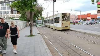 Tramvaiul Astra Imperio Metropolitan #3835 Sosind În Stația Inox (10)