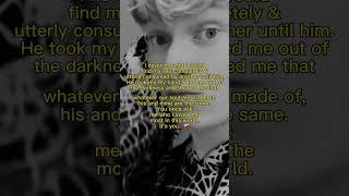 He led me out of the dark… only to become the shadows I crave.@samandcolby