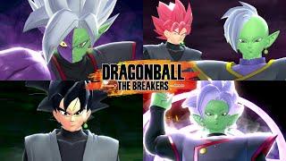 Dragon Ball The Breakers - Goku Black & Zamasu Full Moveset Showcase (Season 5 Update)