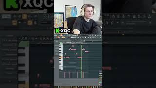 xQc Cooks Up Beat For ALIENS In FL Studio  #xqc #beats #alien