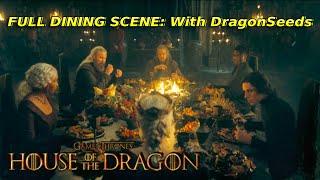 House of the Dragon | S02E08  Rhaenyra First Dinner With Hugh Hammer, Ulf White, and Addam of Hull